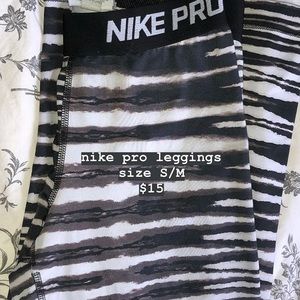 nike pro leggings !!